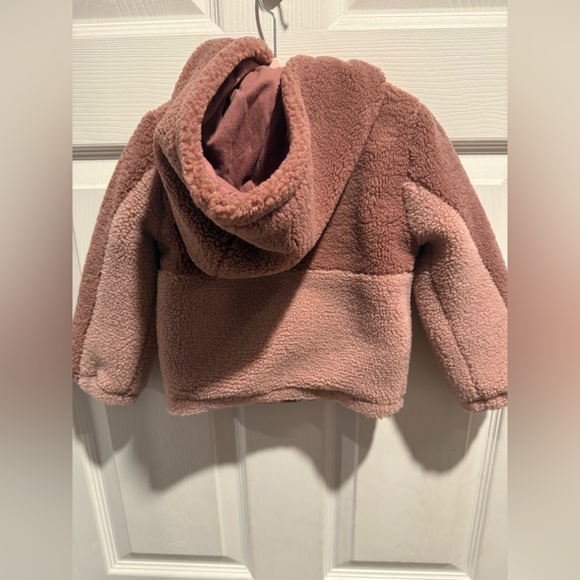 KITH Kids Baby faux Sherpa fleece hoodie pants set Dusty Quartz 12/18months NWT - Picture 7 of 9